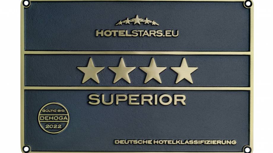 Erneut Auszeichnung 4*S der HOTELSTARS.EU Symbolfoto